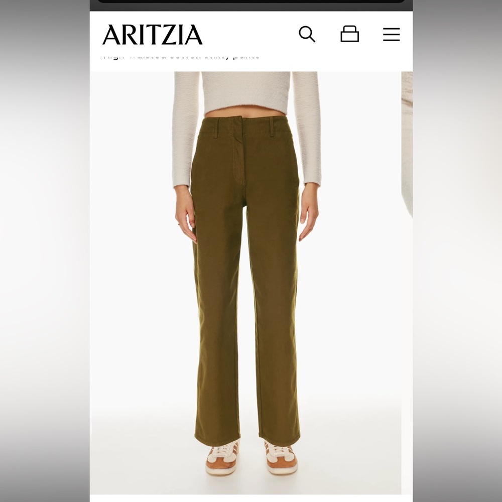 Aritzia Ascendant Pant GD Rustical Brown Size 2